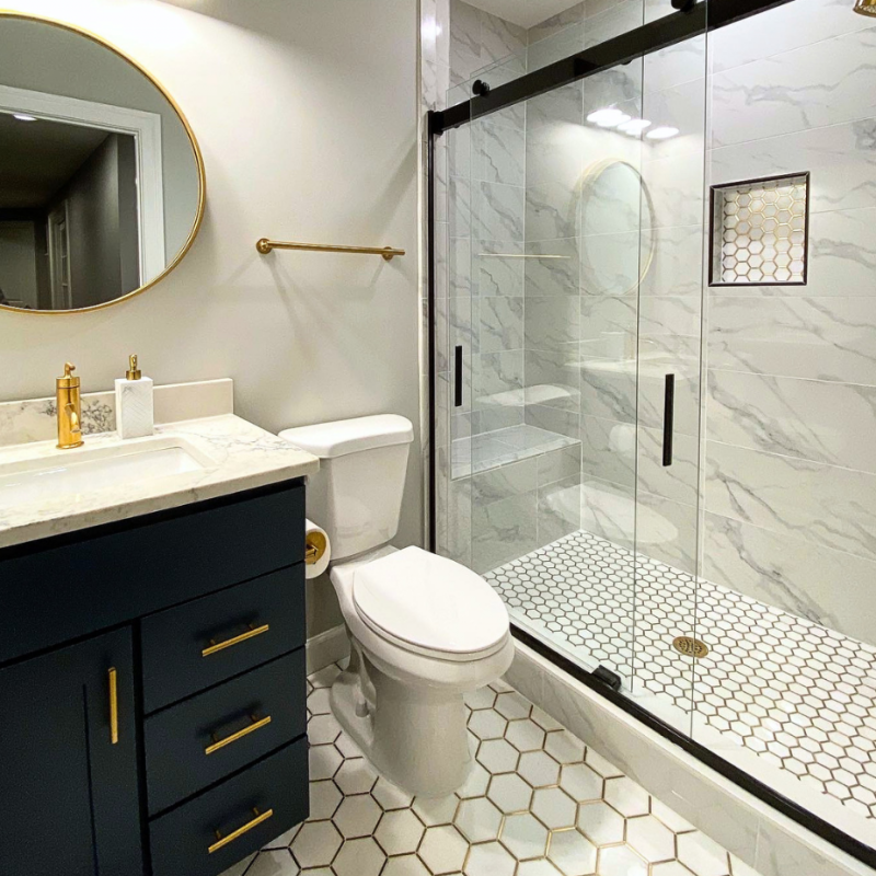dellCore Contracting | Bathroom Remodel